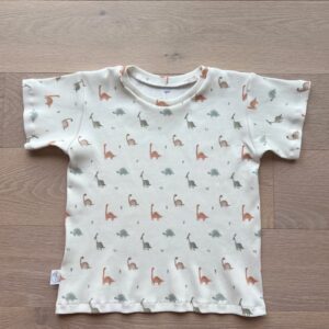 Kurzarm T-Shirt für Kinder / Jungs / Mädchen mit Dino Muster