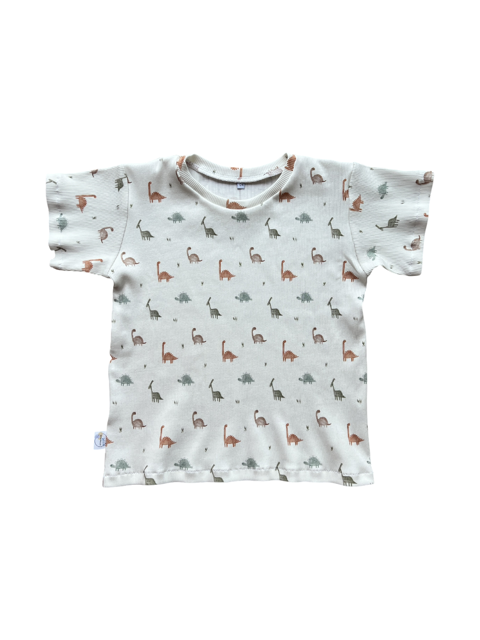 Kurzarm T-Shirt für Kinder / Jungs / Mädchen mit Dino Muster