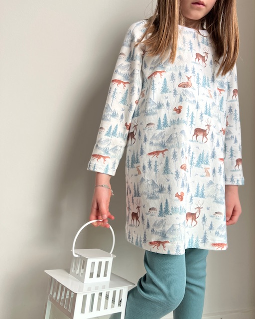 Sweatkleid Winter in the Forest