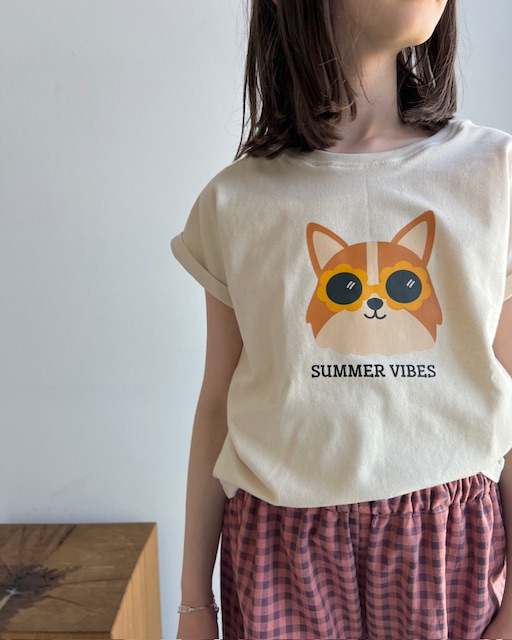 Kurzarm T-Shirt Summer Vibes für Mädchen