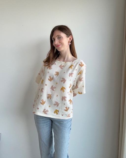 T-Shirt Vogelmuster