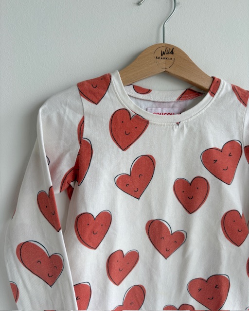 T-Shirt - Fröhliche Herzen – Bild 2