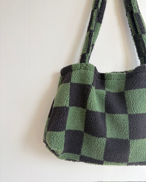 Big Bag Karo Grün – Bild 2