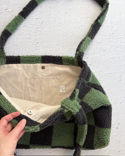 Big Bag Karo Grün – Bild 3