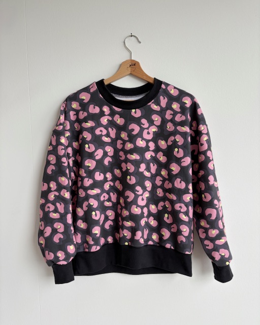 Boyfriend Sweatshirt - Bubblegum Leo – Bild 2