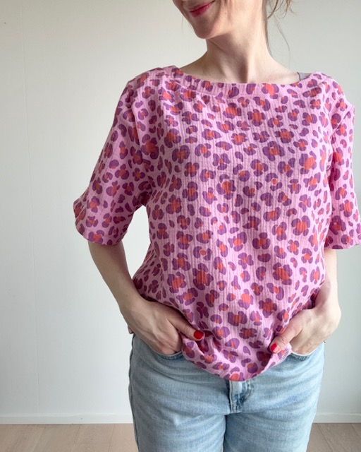 T-Shirt Pink Leo