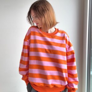 gestreifter Pullover